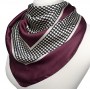 Halstuch Nickituch Punkte Herren Damen Tuch schwarz weiss bordeaux